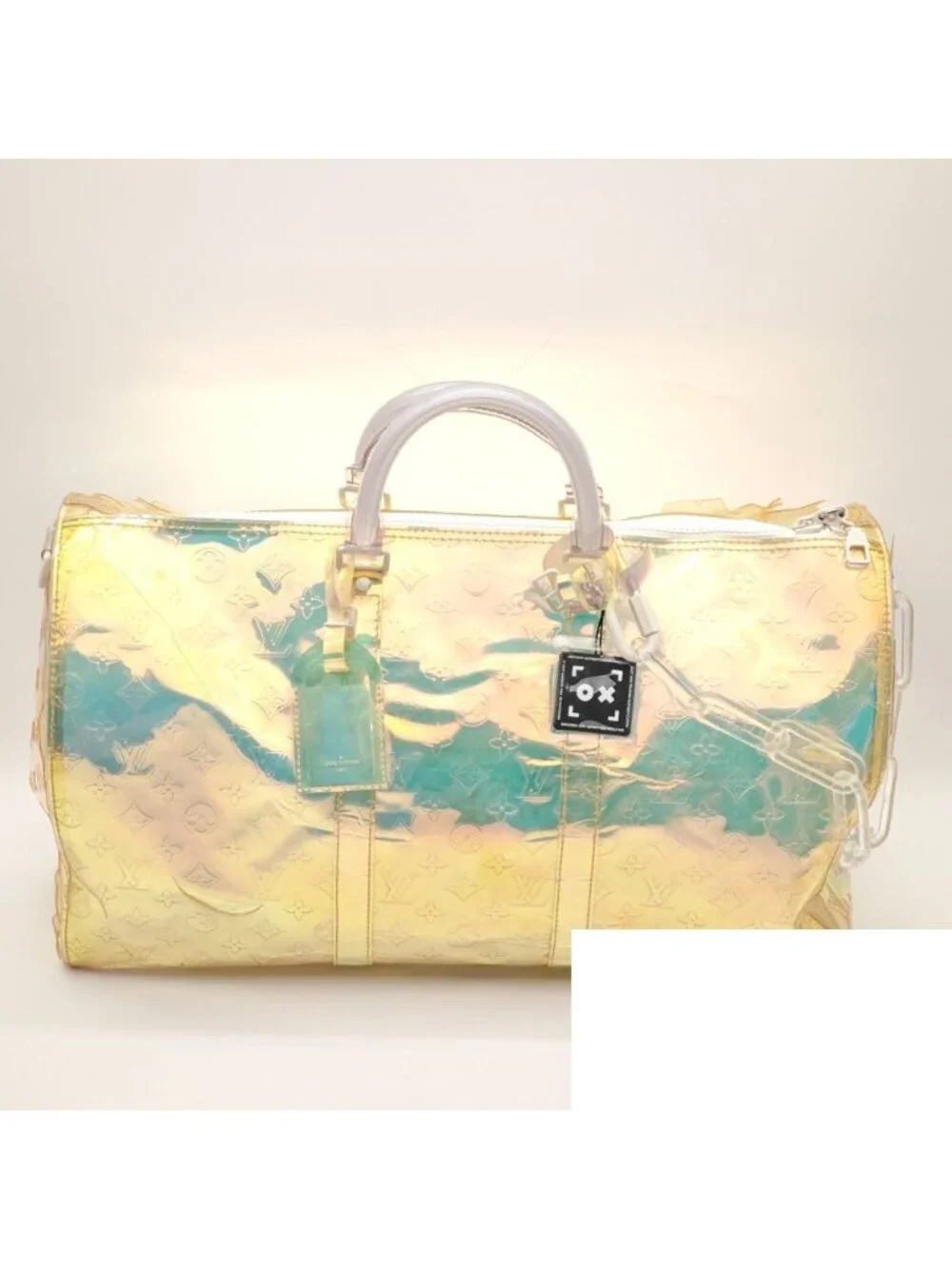 Louis Vuitton Keepall Bandouliere 50 Monogram Rythme Travel Bag